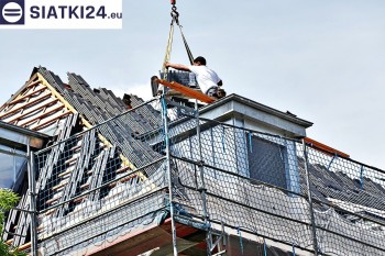 Siatki Kłodzko - Siatka zabezpieczająca na rusztowania; siatki do zabezpieczenia balustrad i całego rusztowania dla terenów Kłodzka